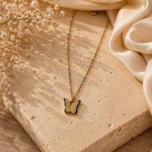 Flutter Butterfly Necklace